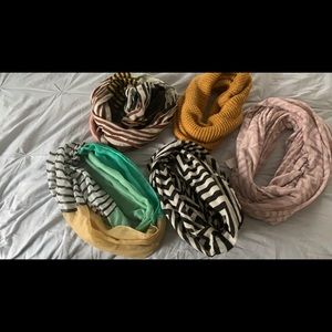 Infinity scarfs